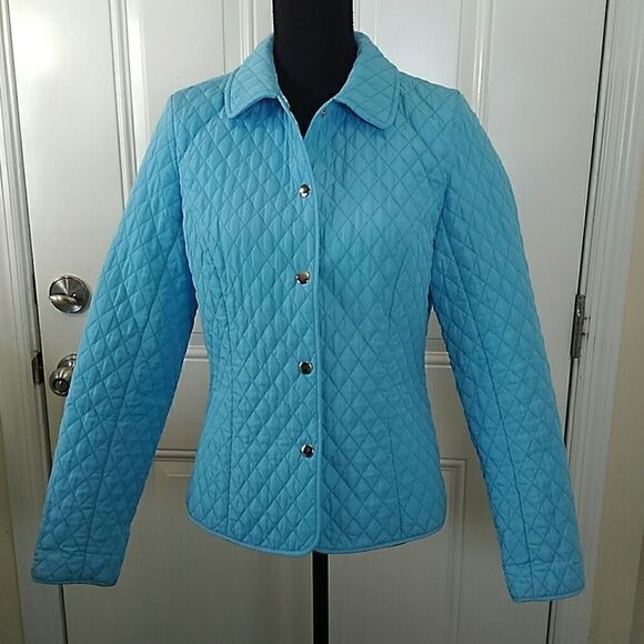 Briggs New York lightweight blue quilted jacket - Picture 1 of 8